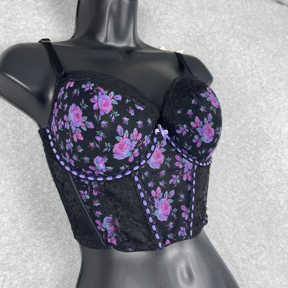 Victorias Secret Dream Angels Demi Bra Corset Bustier Womens S DD Y2K
